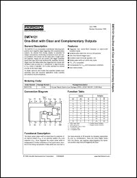 Click here to download DM74121 Datasheet