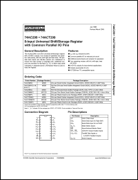 Click here to download 74AC299PC_NL Datasheet