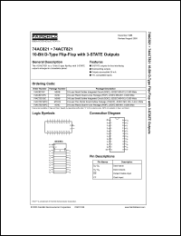 Click here to download 74ACT821 Datasheet