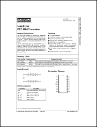 Click here to download 74ACT1284 Datasheet