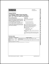 Click here to download 74ALVC16374GX Datasheet