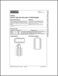 Click here to download 74F574 Datasheet