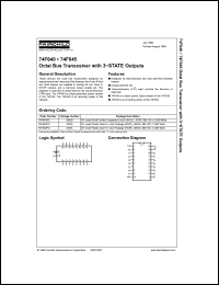 Click here to download 74F645 Datasheet