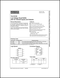 Click here to download 74LCX126M Datasheet