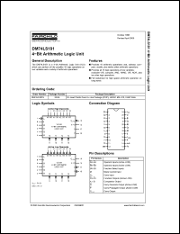 Click here to download DM74LS181 Datasheet