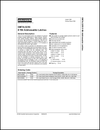 Click here to download 74LS259 Datasheet