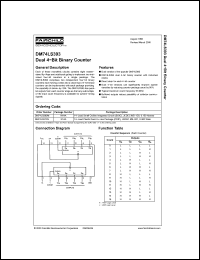 Click here to download DM74LS393 Datasheet
