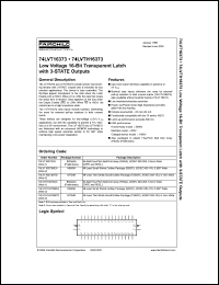 Click here to download 74LVT16373MTDX_NL Datasheet