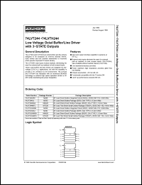 Click here to download 74LVTH244 Datasheet