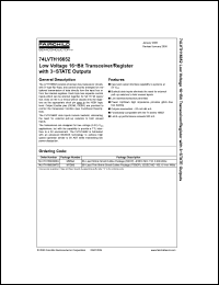 Click here to download 74LVTH16652 Datasheet