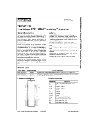 Click here to download 74LVX161284MEAX_NL Datasheet