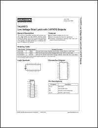 Click here to download 74LVX573 Datasheet