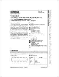 Click here to download 74VCX162839 Datasheet