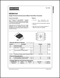Click here to download NDS9410 Datasheet