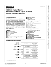 Click here to download ACE1502 Datasheet