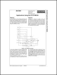 Click here to download AN-5025 Datasheet