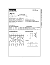 Click here to download CD4503BC Datasheet