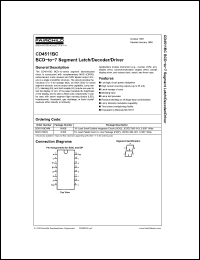 Click here to download CD4511BC Datasheet