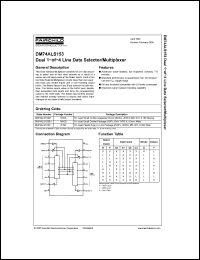 Click here to download DM74ALS153 Datasheet