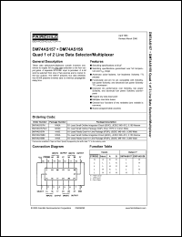 Click here to download DM74AS157 Datasheet
