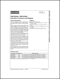 Click here to download DM74AS646 Datasheet