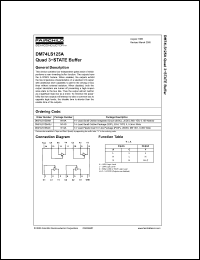 Click here to download DM74LS125A Datasheet