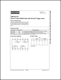 Click here to download DM74LS132 Datasheet