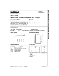 Click here to download DM74LS298 Datasheet