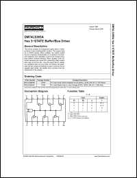 Click here to download DM74LS365A Datasheet