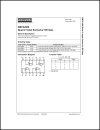 Click here to download 74LS86 Datasheet