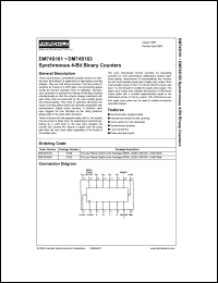Click here to download DM74S161 Datasheet