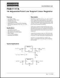 Click here to download FAN1117AS5X Datasheet