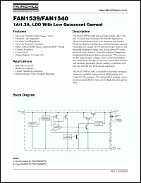 Click here to download FAN1540 Datasheet