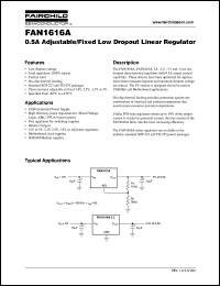 Click here to download FAN1616AS25X Datasheet