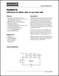 Click here to download FAN5610MPX Datasheet