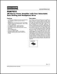 Click here to download FAN7031 Datasheet