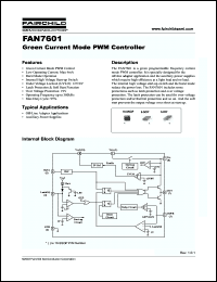 Click here to download FAN7601 Datasheet