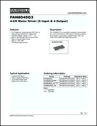 Click here to download FAN8045G3X Datasheet