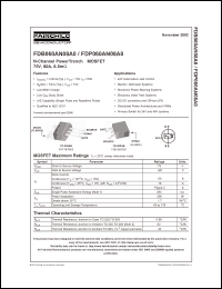Click here to download FDP060AN08A0_NL Datasheet