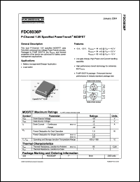 Click here to download FDC6036P Datasheet