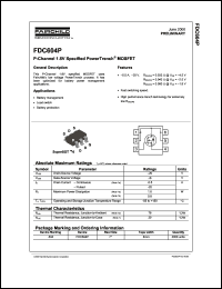Click here to download FDC604 Datasheet