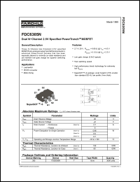 Click here to download FDC6305 Datasheet