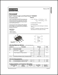 Click here to download FDC6506 Datasheet
