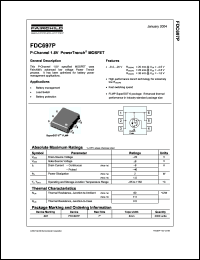 Click here to download FDC697P Datasheet