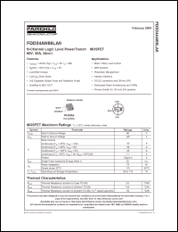 Click here to download FDD24AN06 Datasheet