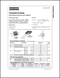 Click here to download FDD6696 Datasheet