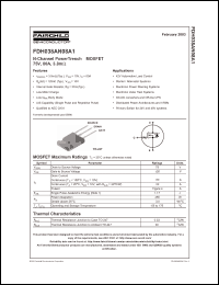 Click here to download FDH038AN08A1 Datasheet