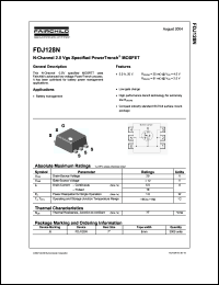 Click here to download FDJ128N Datasheet