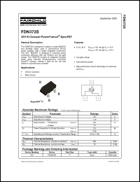 Click here to download FDN372 Datasheet