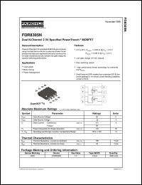 Click here to download FDR8305 Datasheet